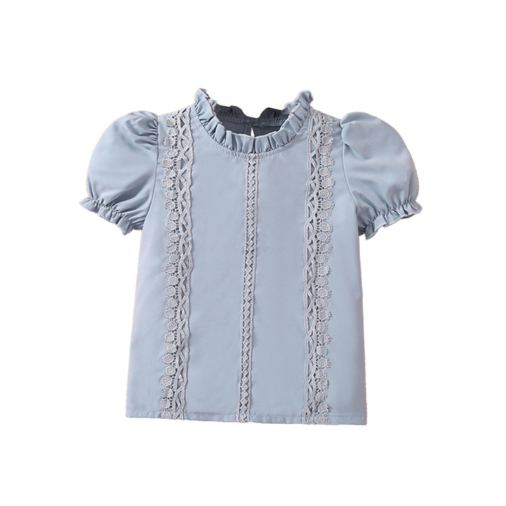 Solid Girls Opaque Casual Shirt