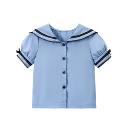 Girls Solid  Casual Shirt