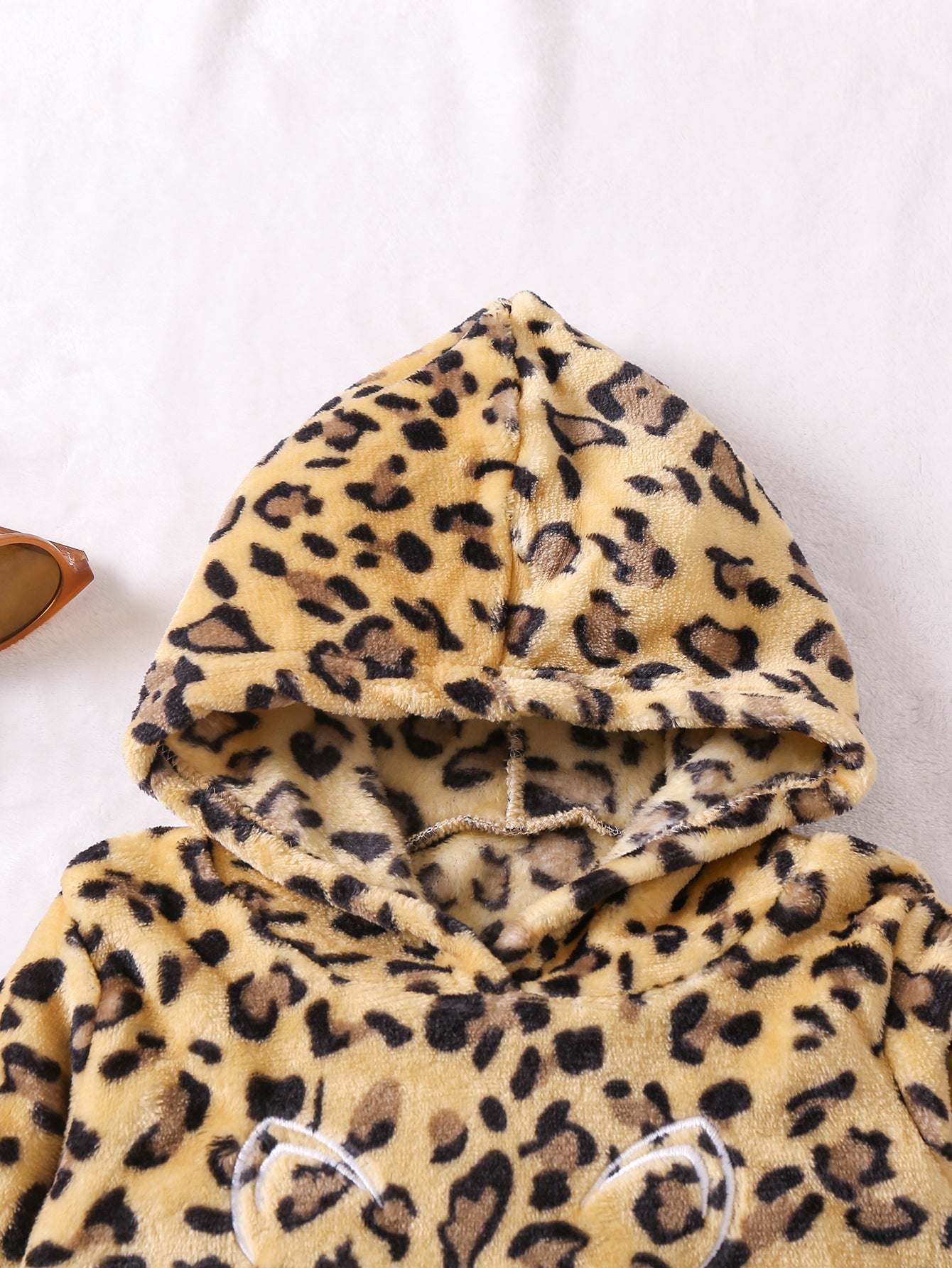 Boys Printed Hooded Sweatshirt With Leggings