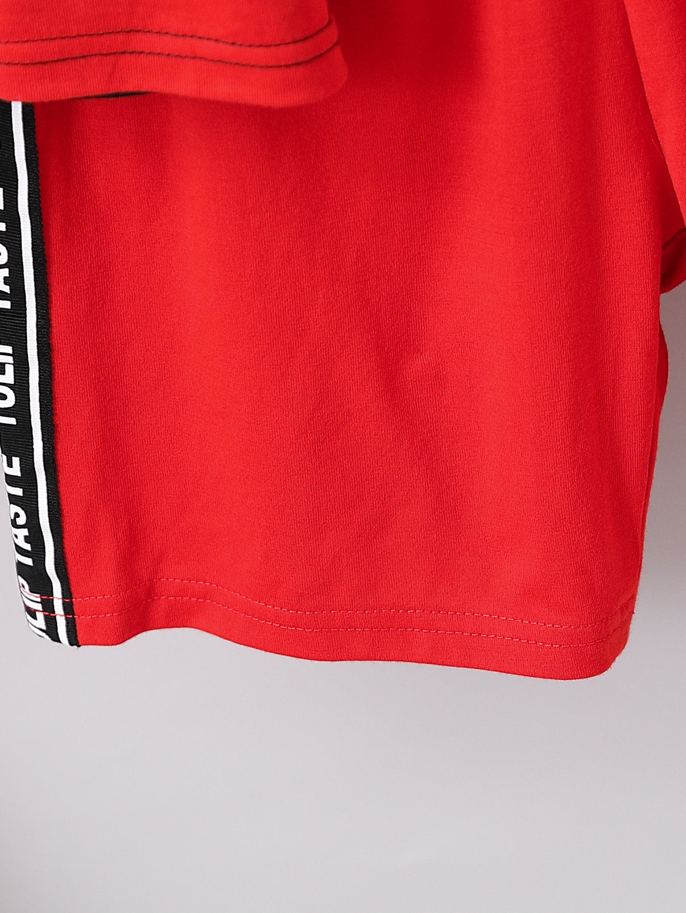 Boys Printed Round Neck Short Sleeves T-shirt With Shorts