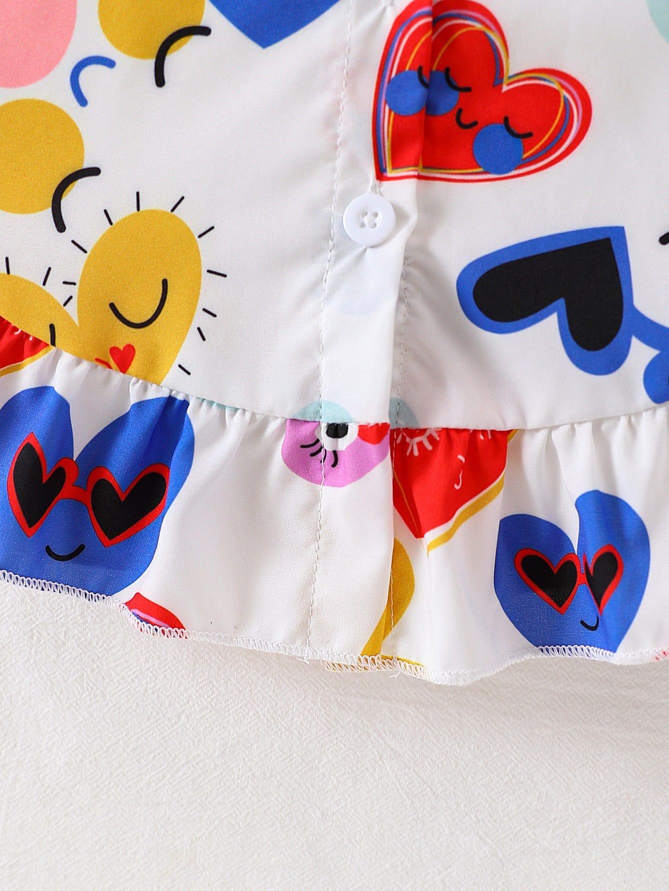 Girls Graphic Printed Casual Shirt