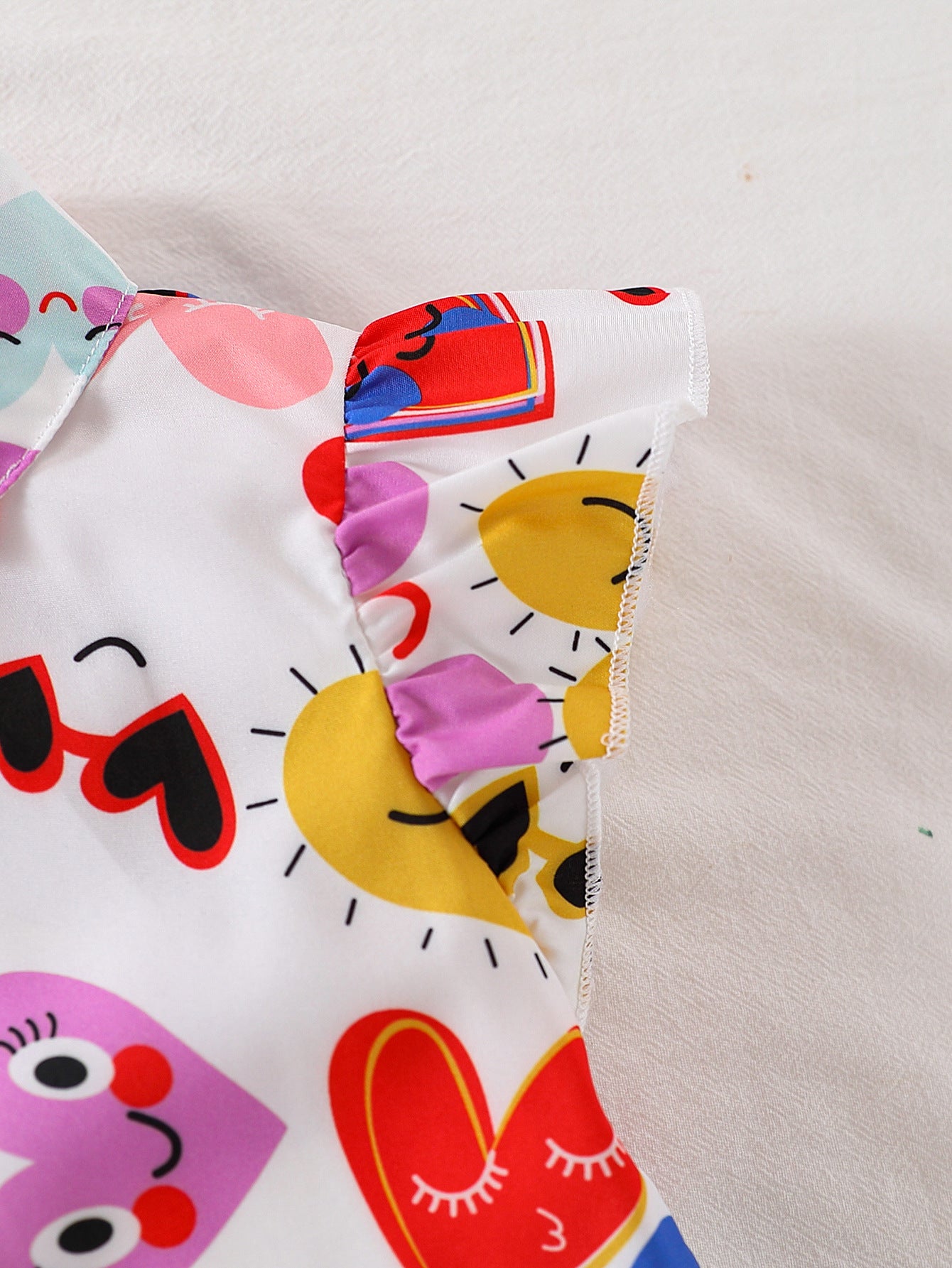 Girls Graphic Printed Casual Shirt