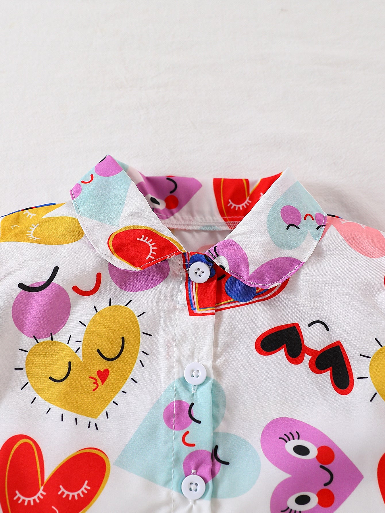 Girls Graphic Printed Casual Shirt
