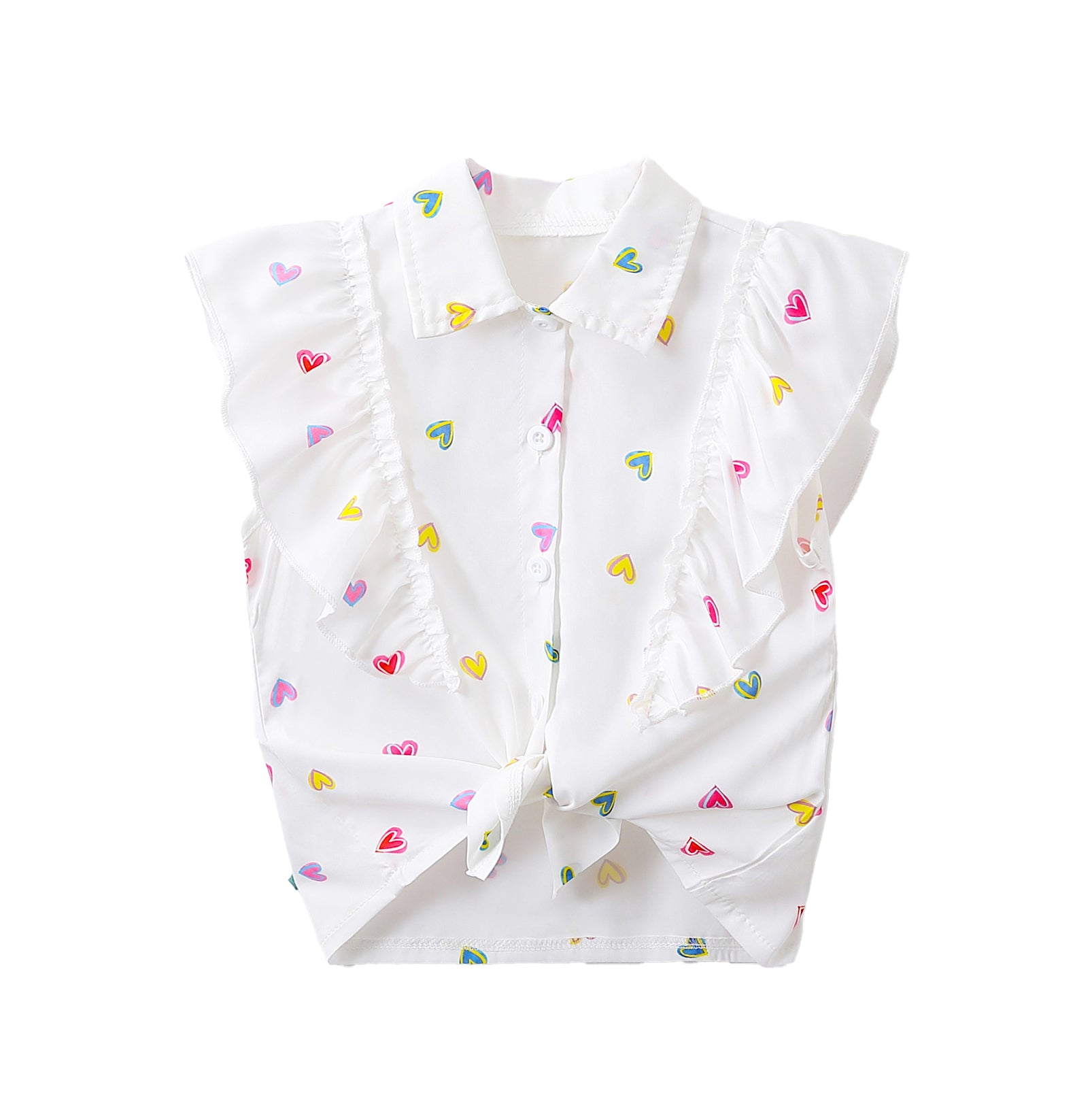 Girls Opaque Casual Shirt