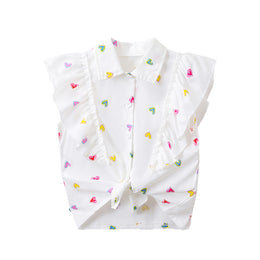 Girls Opaque Casual Shirt