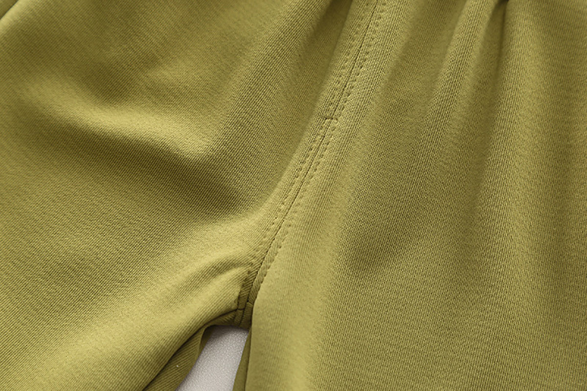 Boys Green & Grey Colourblocked T-shirt with Trousers