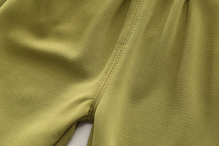 Boys Green & Grey Colourblocked T-shirt with Trousers