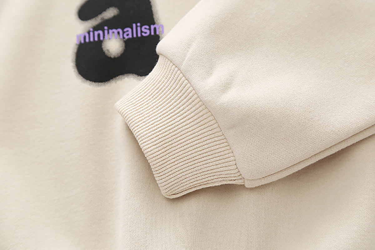 Boys Peter Pan Collar Long Sleeves Sweatshirt With Jogger