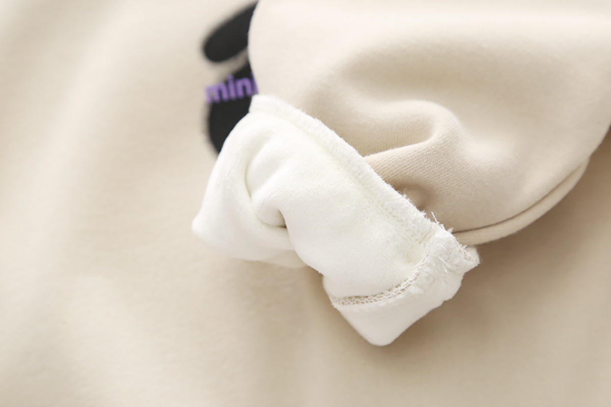 Boys Peter Pan Collar Long Sleeves Sweatshirt With Jogger