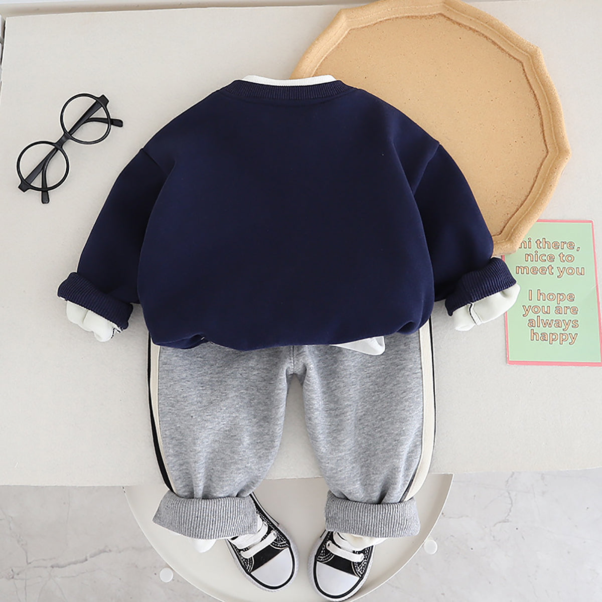 Boys Printed T-shirt with Joggers