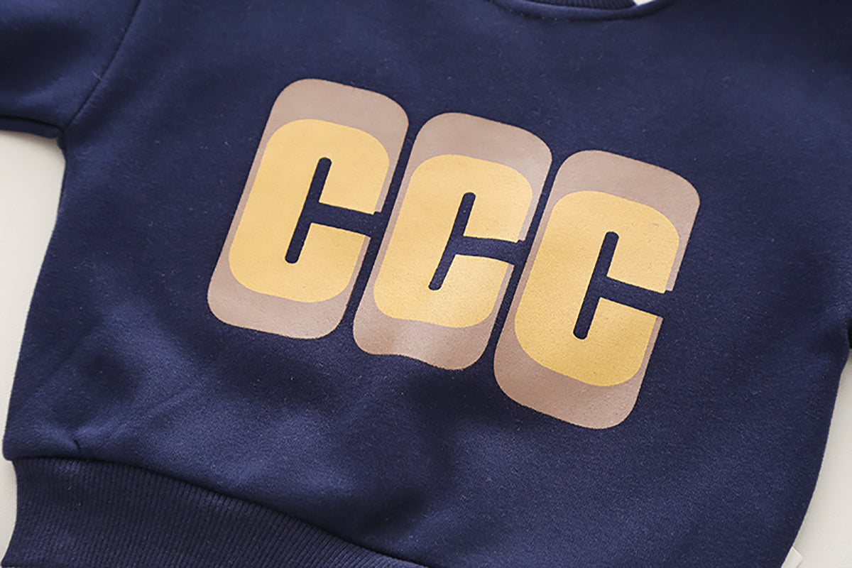 Boys Printed T-shirt with Joggers