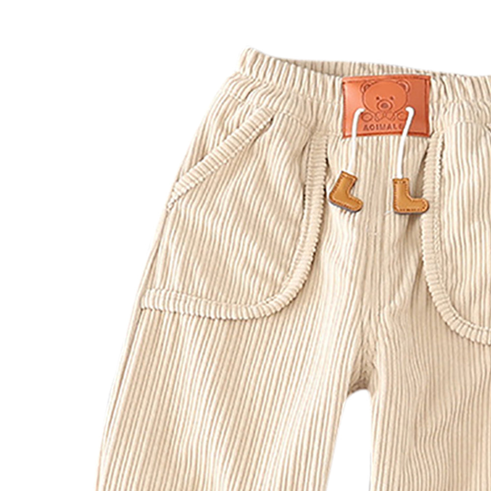 Boys Mid-Rise Regular Fit Easy Wash Joggers