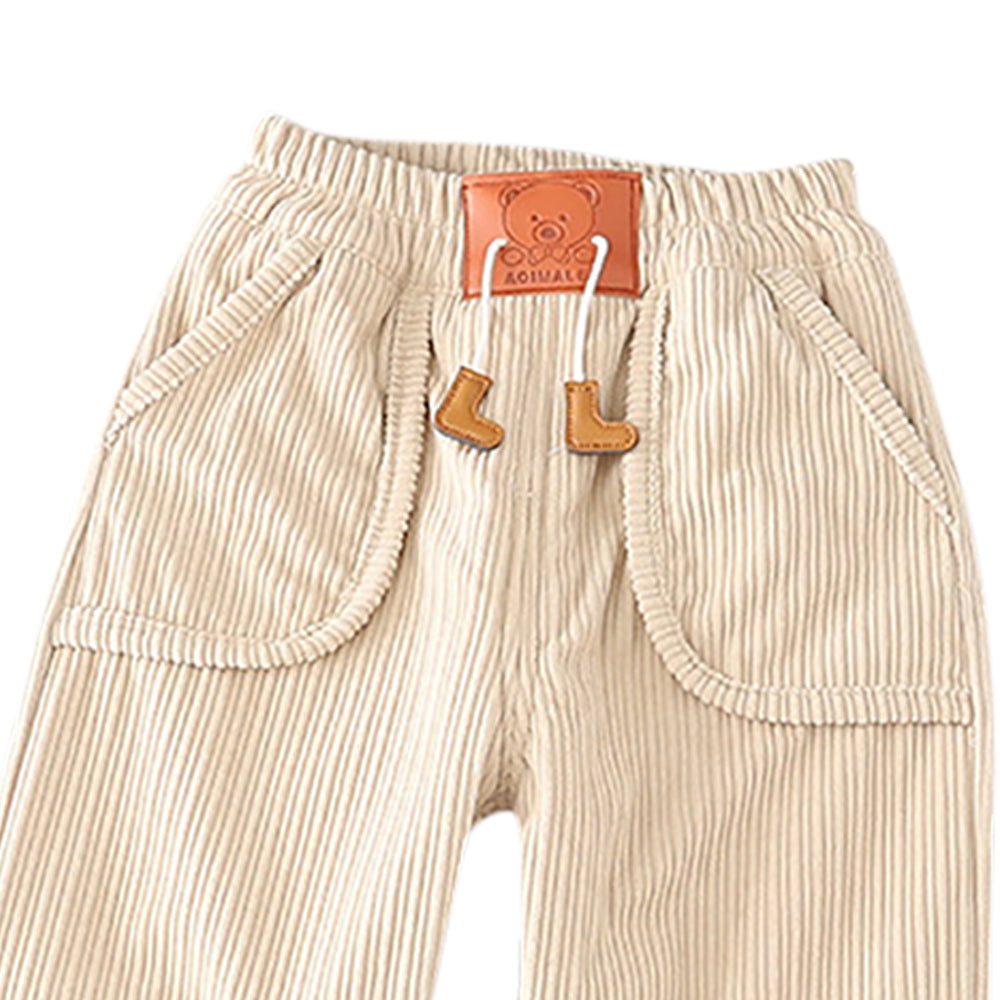Boys Mid-Rise Regular Fit Easy Wash Joggers