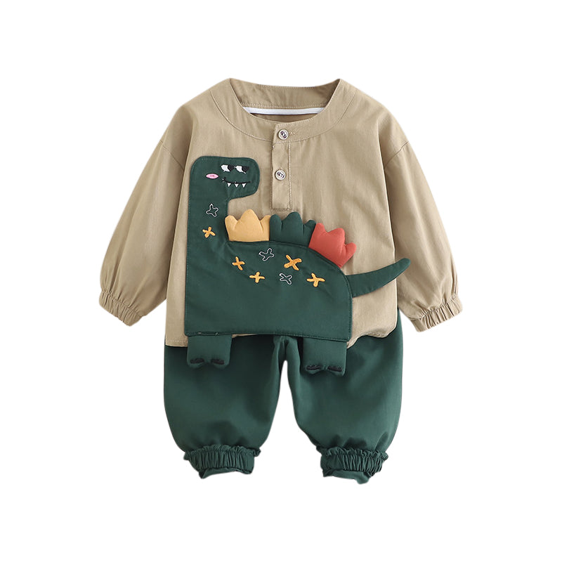 Boys Embellished Sweatshirt With Joggers