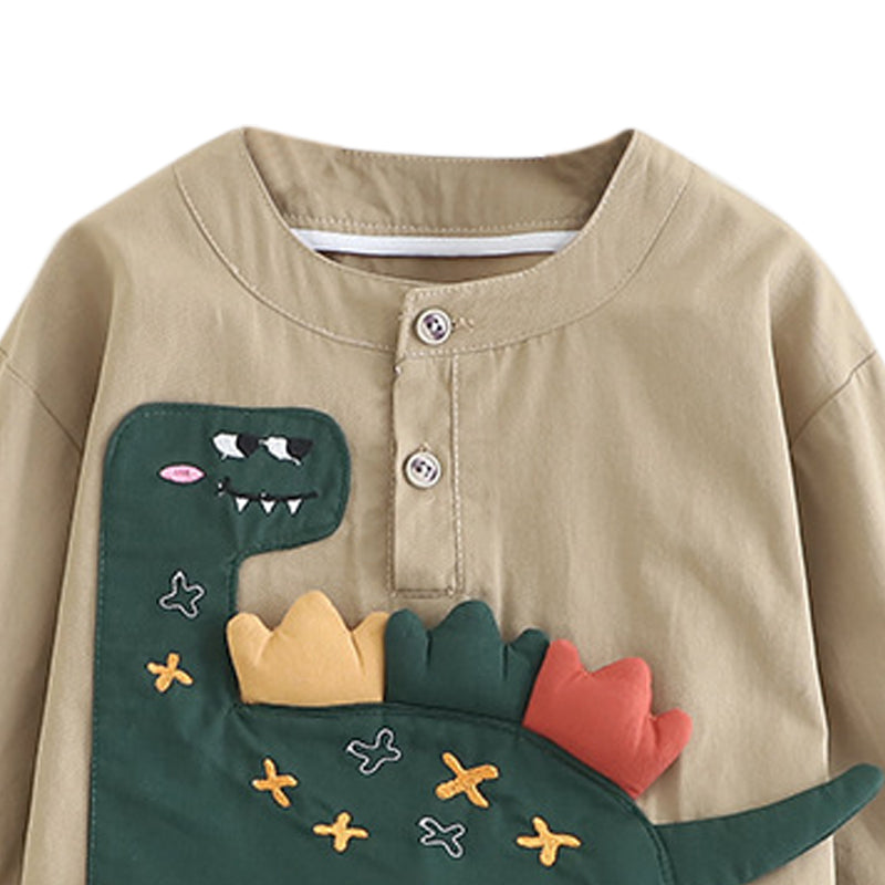 Boys Embellished Sweatshirt With Joggers