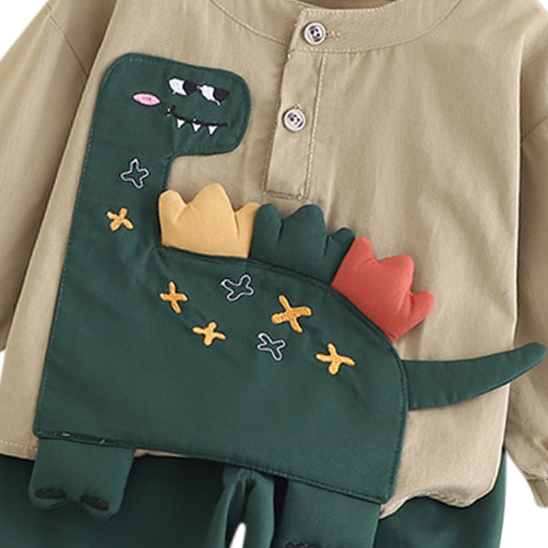 Boys Embellished Sweatshirt With Joggers