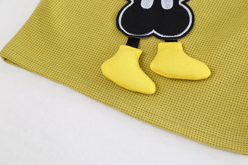 Boys Printed Pure Cotton T-shirt with Shorts