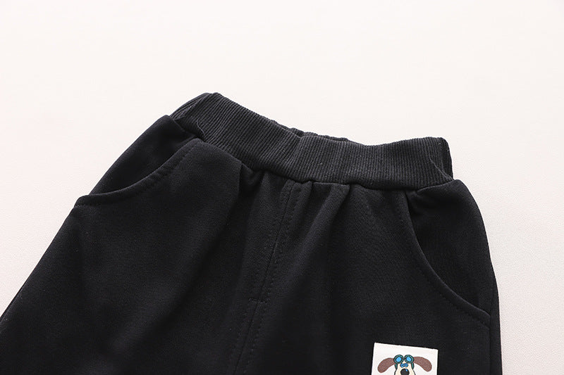 Boys Checked Pure Cotton Shirt with Trousers