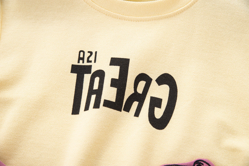 Boys Printed Pure Cotton T-shirt With Short