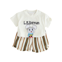 Boys Printed T-shirt With Short