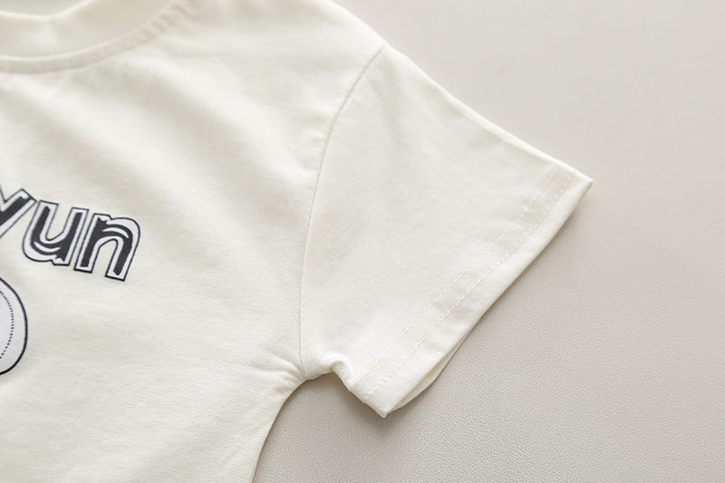 Boys Printed T-shirt With Short