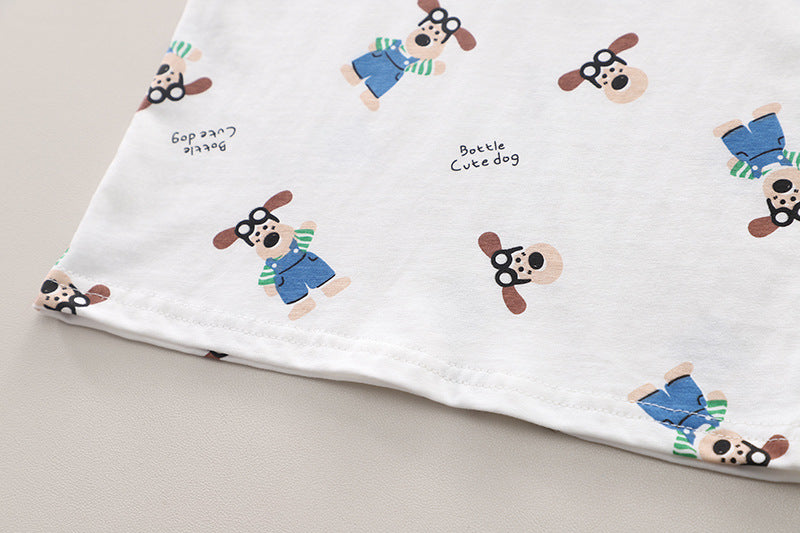 Boys Printed T-shirt With Short