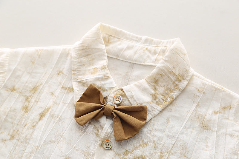 Boys Dyed Shirt With Short