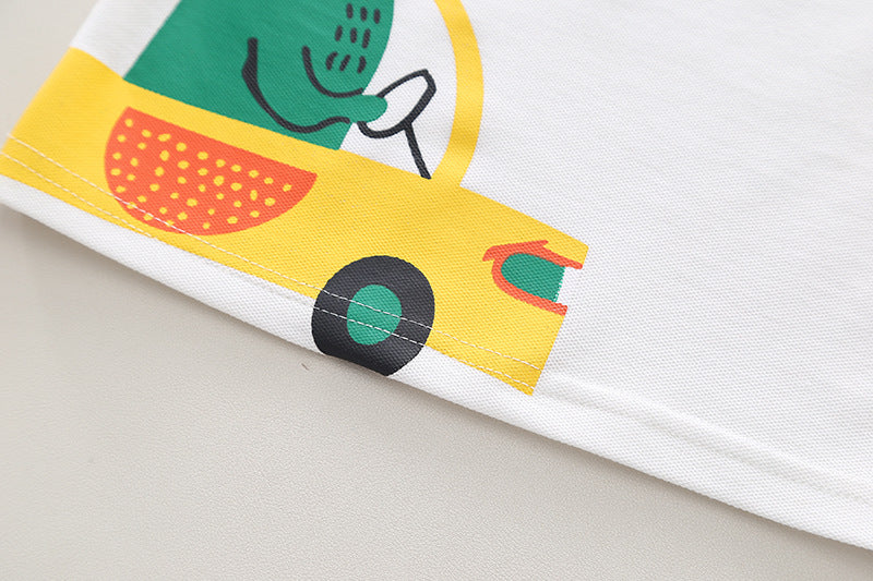 Boys Printed T-shirt with Shorts