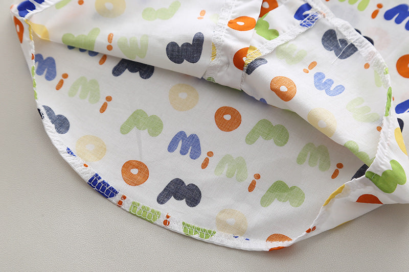 Boys Printed Pure Cotton Shirt with Shorts