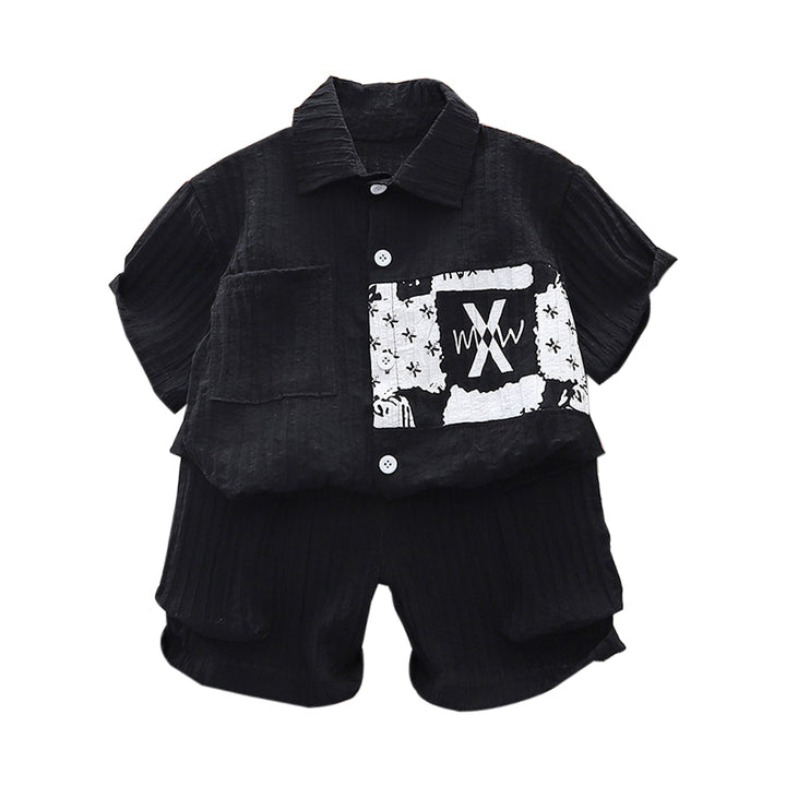Boys Printed T-shirt With Short