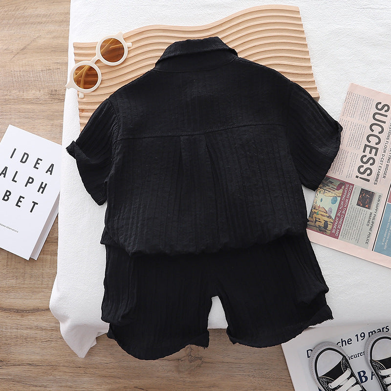 Boys Printed T-shirt With Short