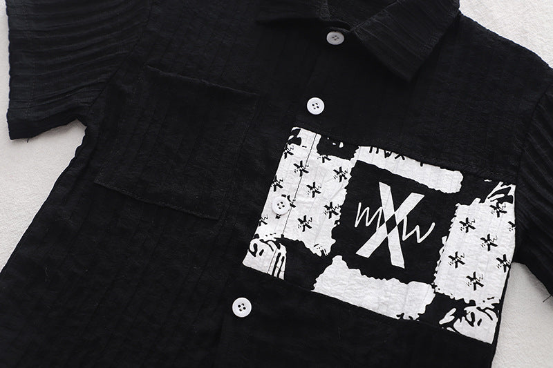 Boys Printed T-shirt With Short