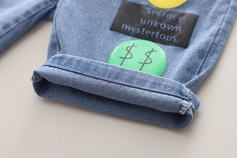 Boys Printed T-shirt With Short