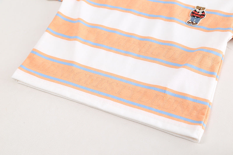Boys Printed Pure Cotton T-shirt with Shorts