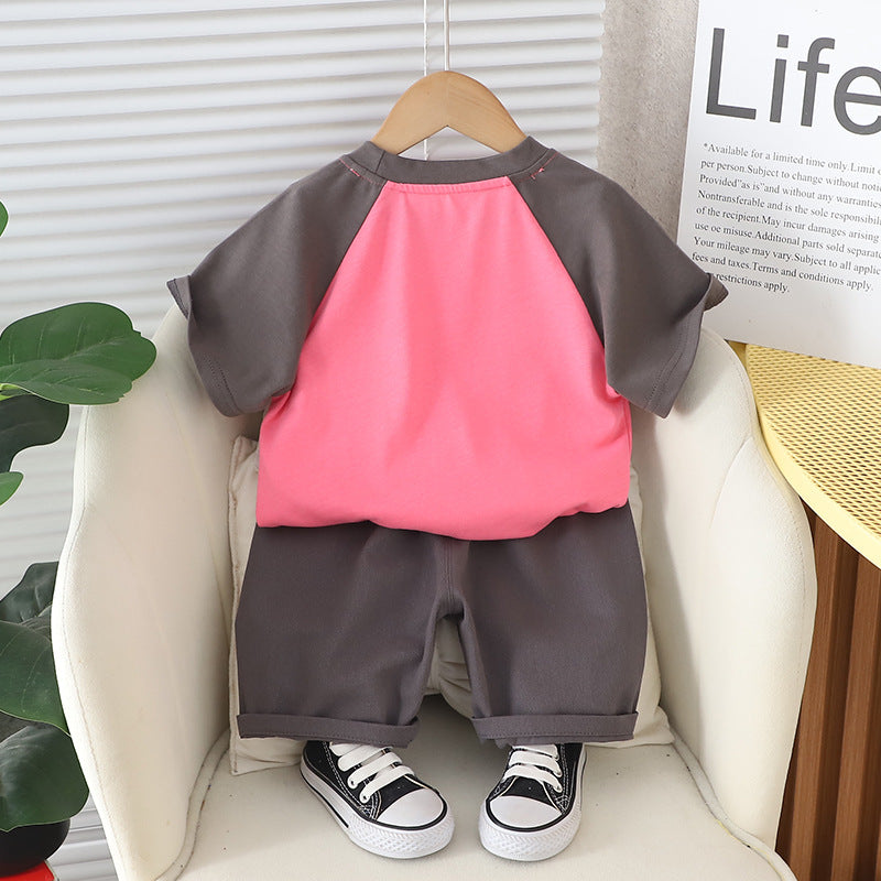 Boys Printed T-shirt With Short