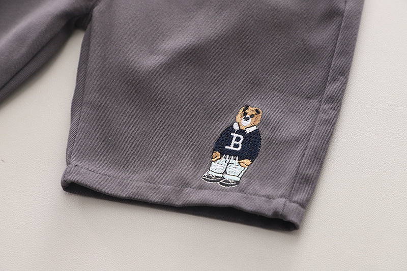 Boys Printed T-shirt With Short