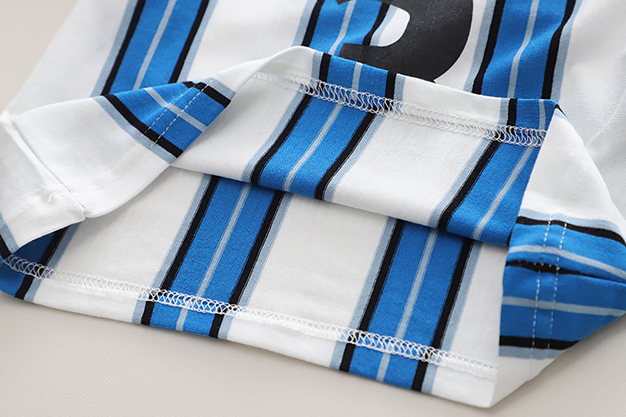 Boys Printed Pure Cotton T-shirt With Shorts