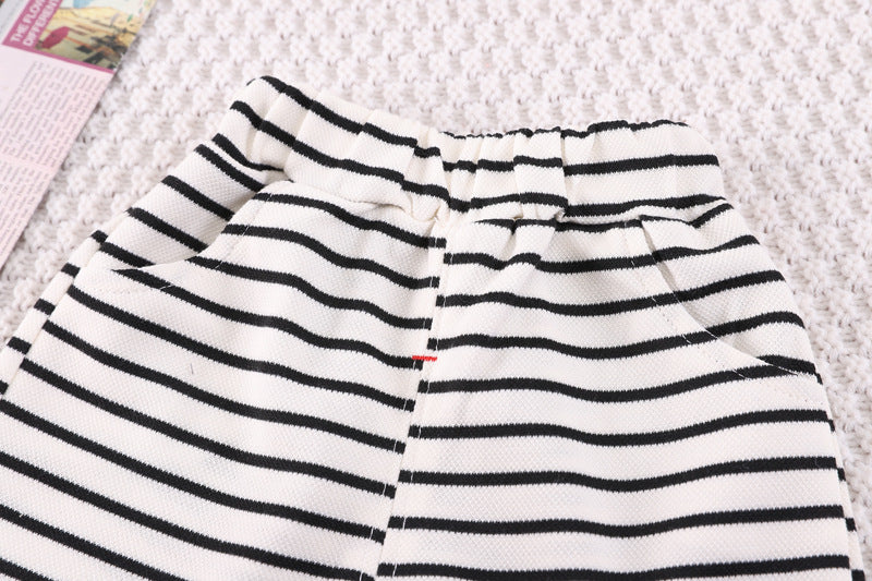 Boys Printed Pure Cotton T-shirt with Shorts