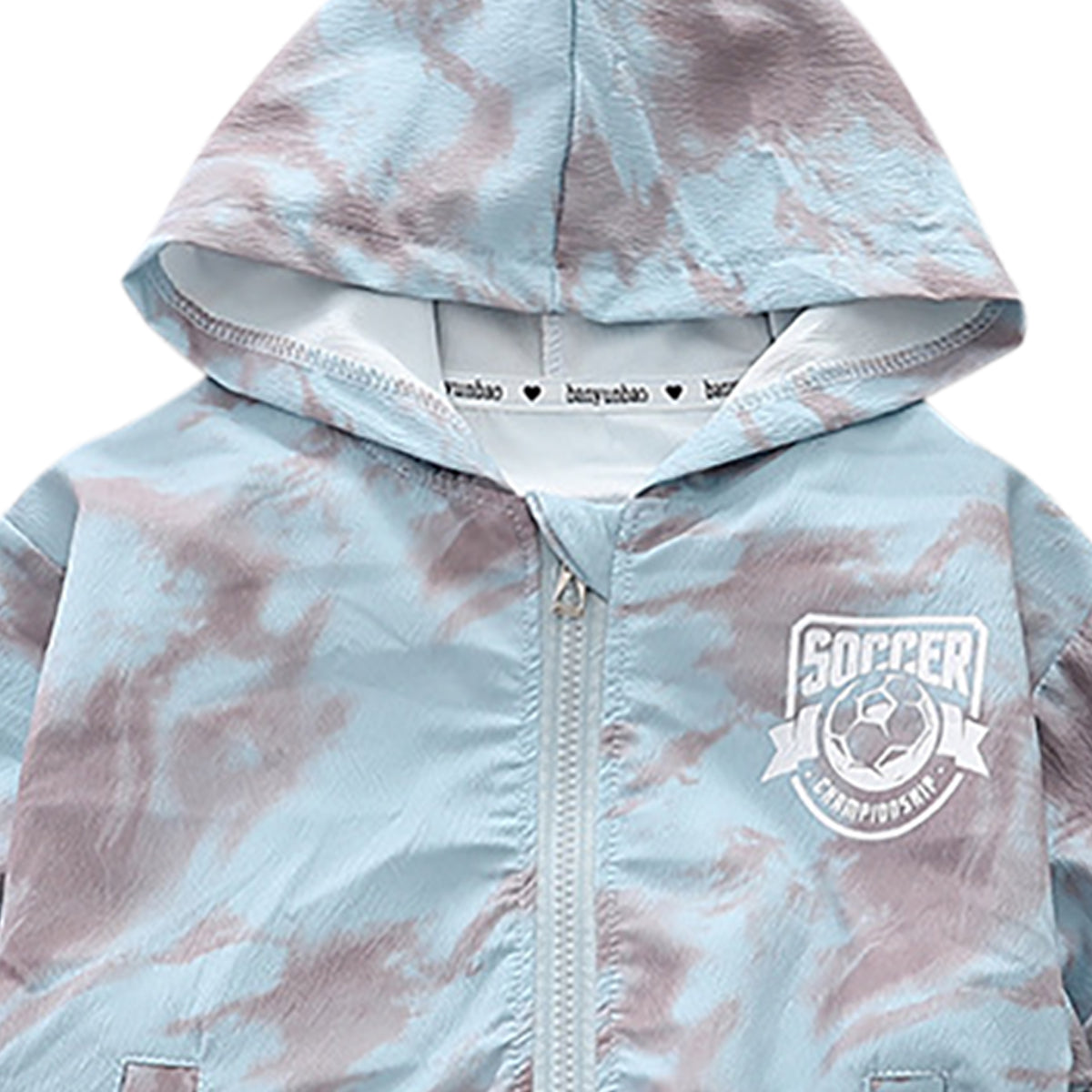 Boys Hooded Dyed Top with Pyjamas