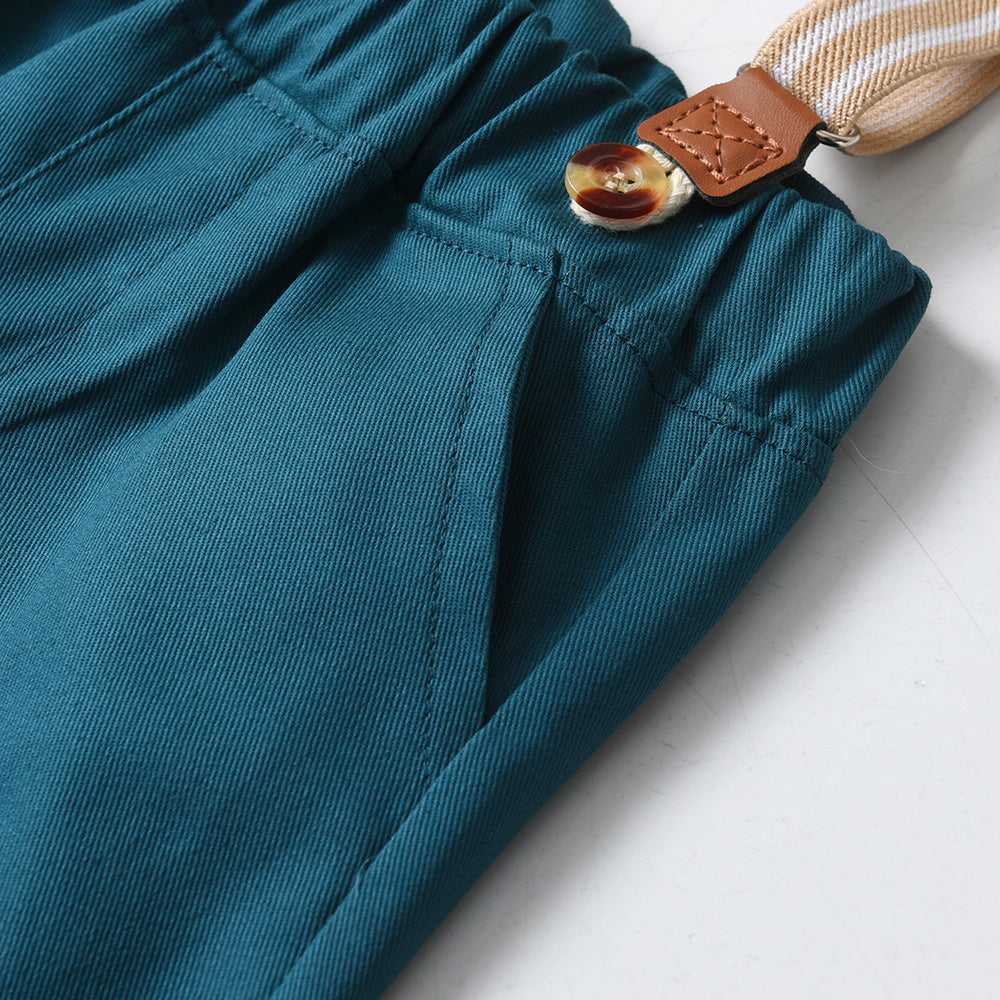 Boys Checked Spread Collar Pure Cotton Shirt with Shorts