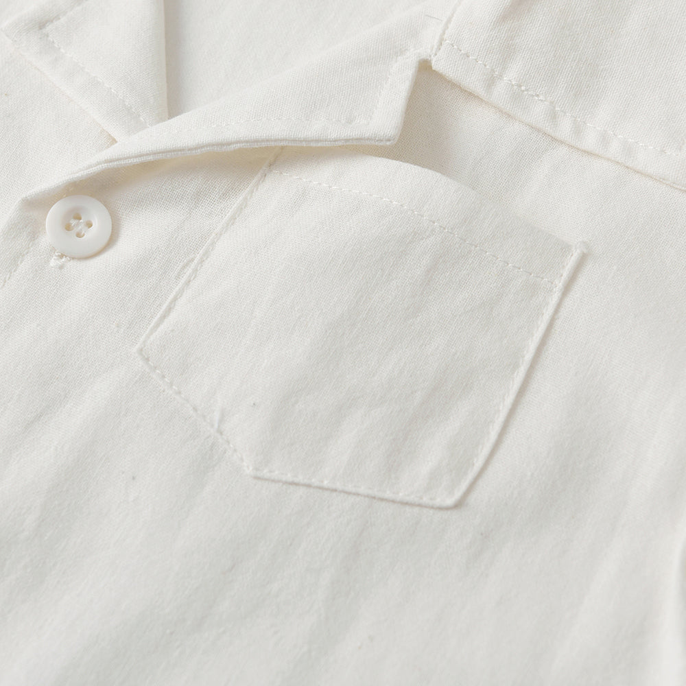 Kids Short Sleeves Pure Cotton Shirt With Shorts