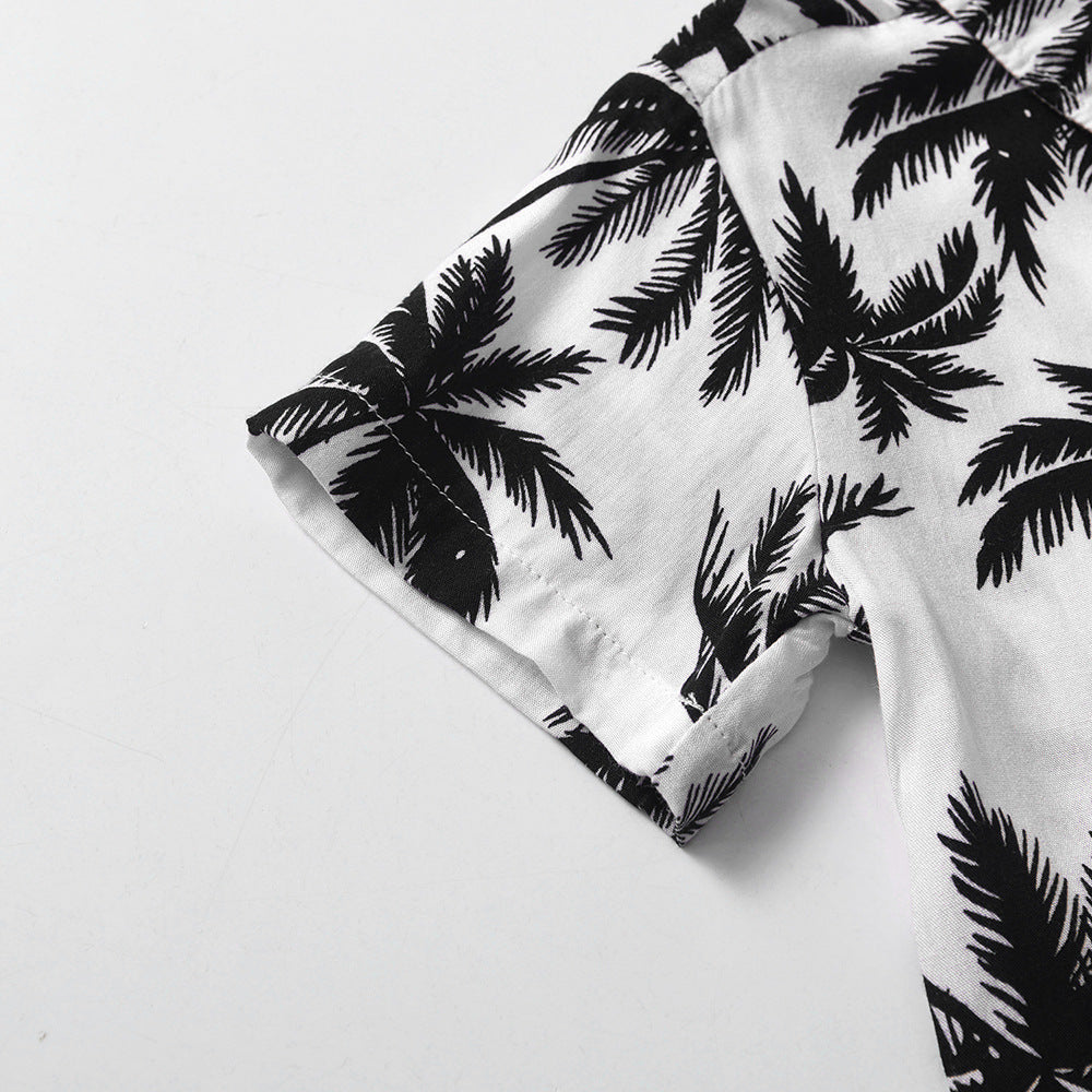 Infants Printed Pure Cotton Shirt With Shorts