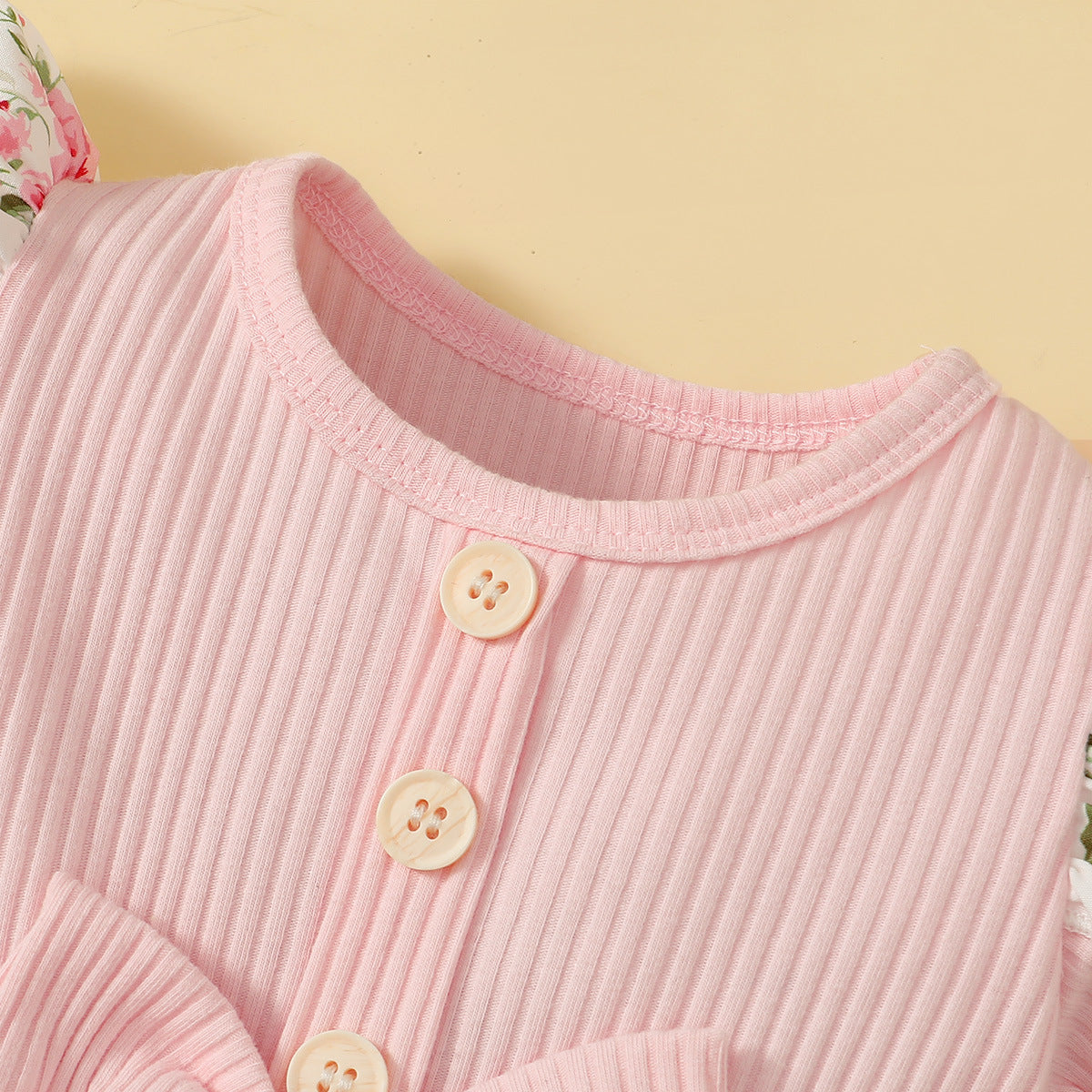 Infants Girls Printed Bodysuit