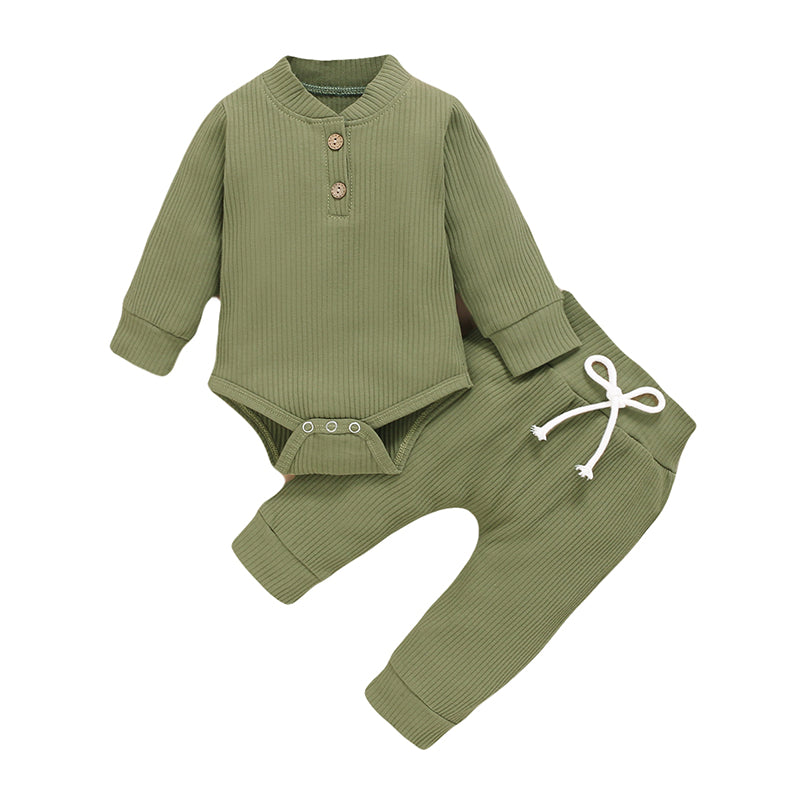 Infant Boys Green Leotard with Pyjamas