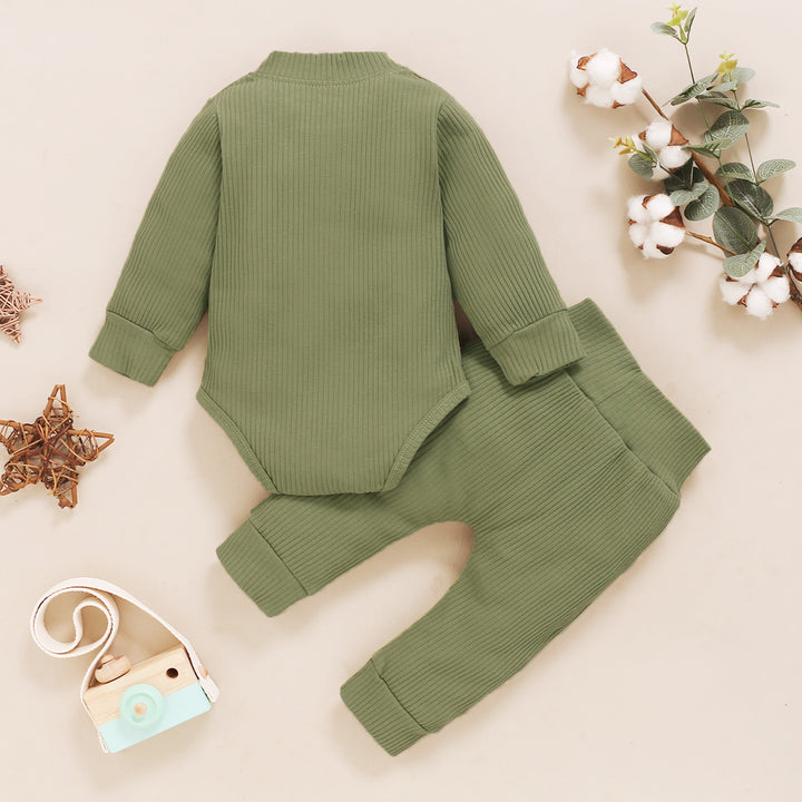 Infant Boys Green Leotard with Pyjamas