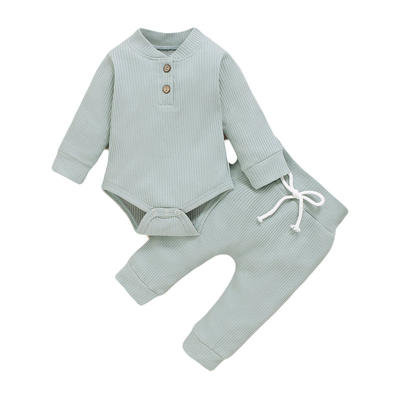 Infants Self Design Blue Top with Pyjamas