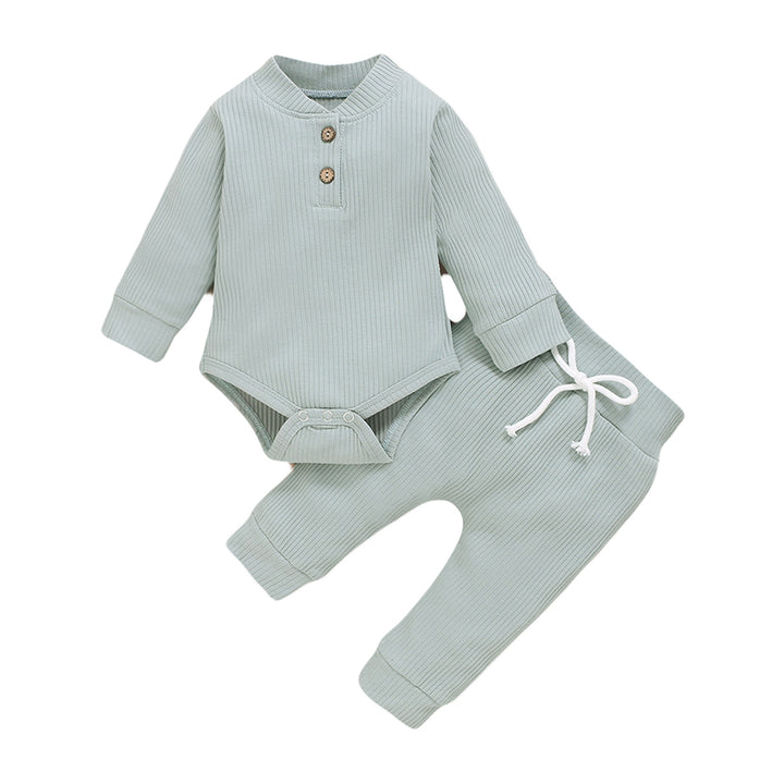 Infants Self Design Blue Top with Pyjamas