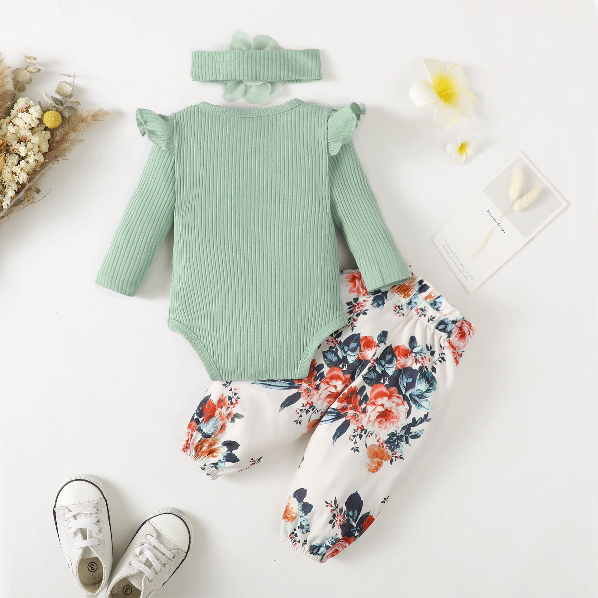 Girls Top with Trousers