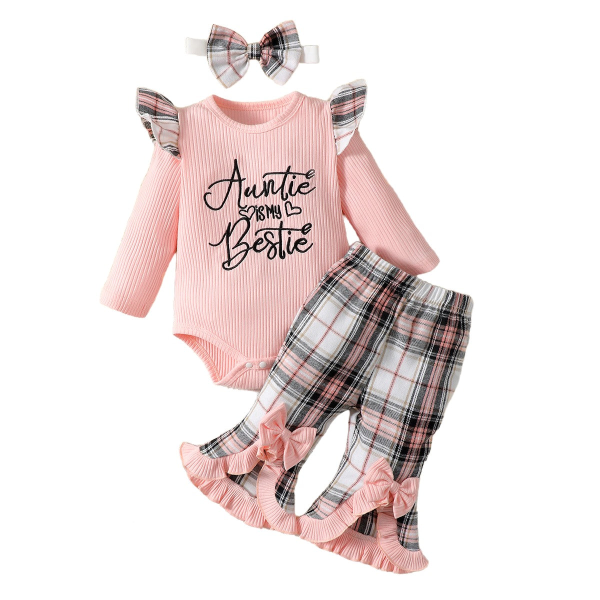 Girls Round Neck Pure Cotton Leotard Top With Palazzo