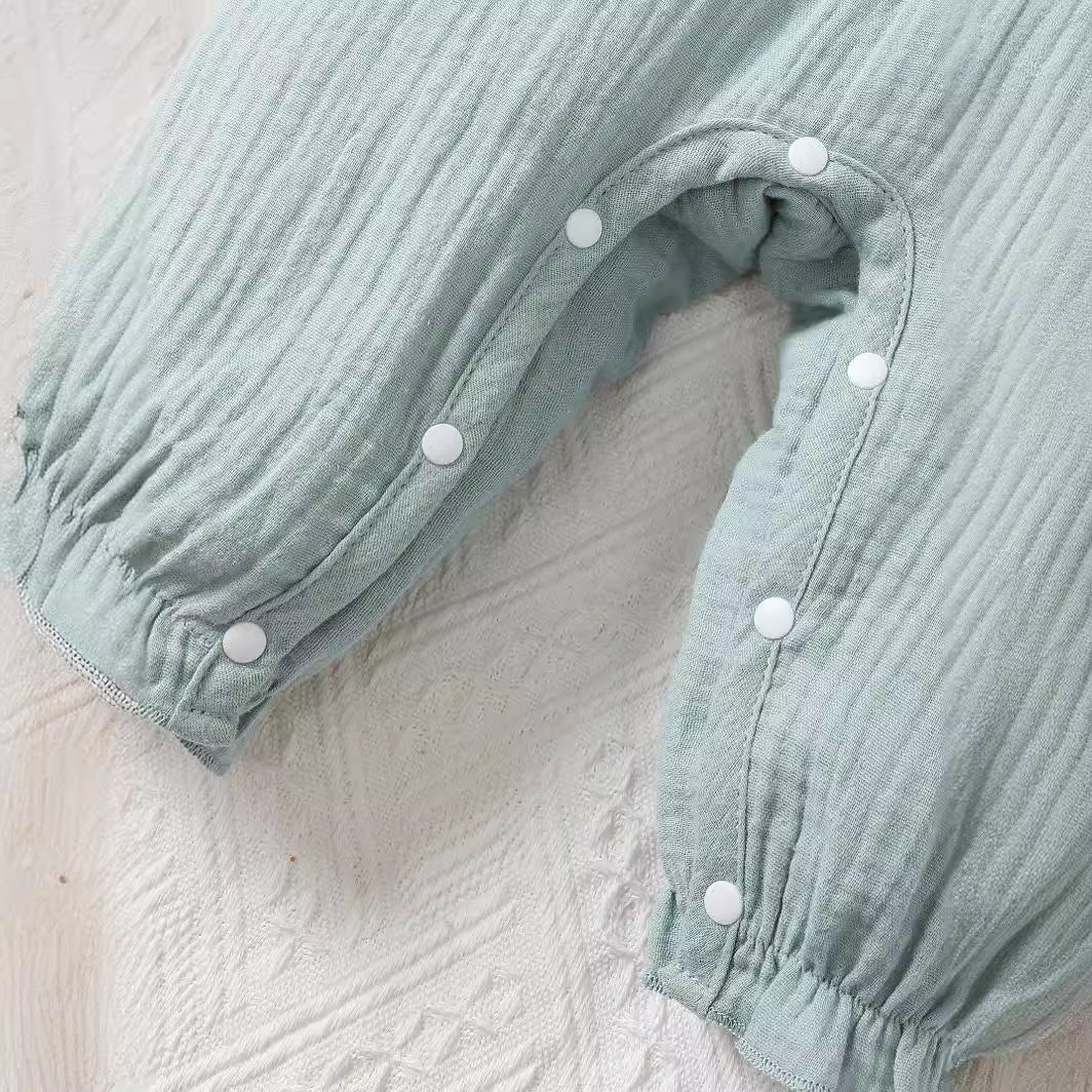Infant Girls Shoulder Straps Rompers